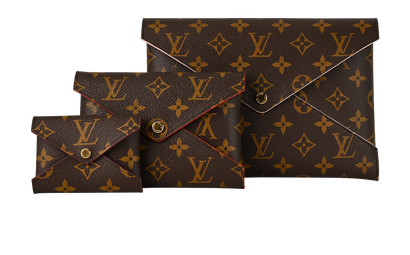 Louis Vuitton Kirigami Pochette, &pound;475, Accessories, Brown, Canvas, Front view